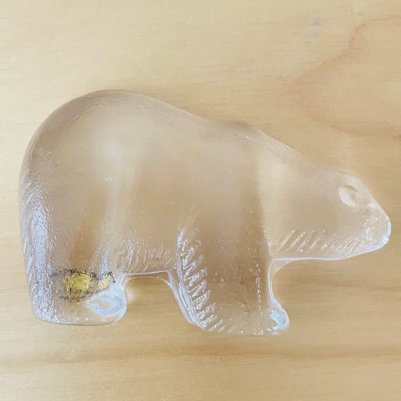 リサラーソン Lisa Larson ホッキョクグマ白熊置物