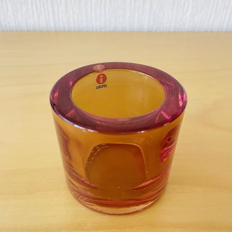  - イッタラ　kivi キャンドルホルダー　ローズオリーブ iittala/イッタラ Kivi/キヴィ キャンドルホルダー ローズ
