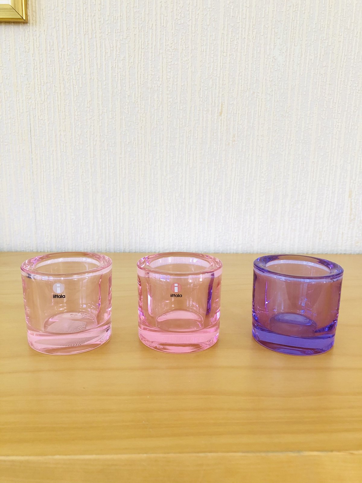 iittala/イッタラ/Kivi/キビ/キャンドルホルダー/ペールピンク ...