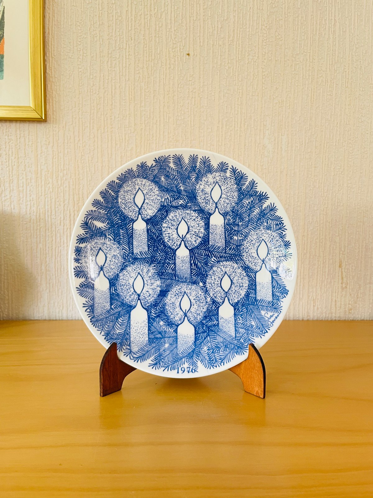 retamajyoグスタフスベリ クリスマス プレート Gustavsberg/グスタフ