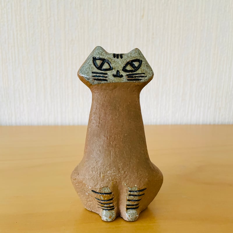 リサ・ラーソン 猫 シール付 小さな動物園 Lilla zoo グスタフスベリ