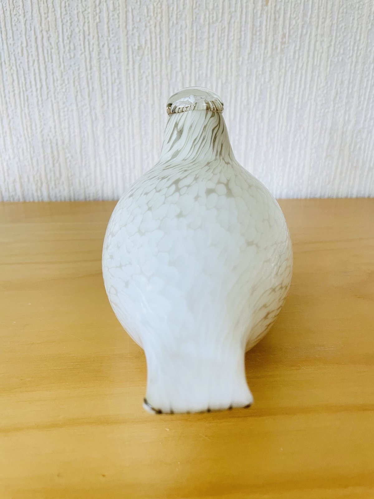 iittala/イッタラ/Nuutajärvi/ヌータヤルヴィ/Oiva Toikka/オイバ.トイッカ/ヴィンテージガラス/Birds/Kiruna  Ptarmigan/雷鳥