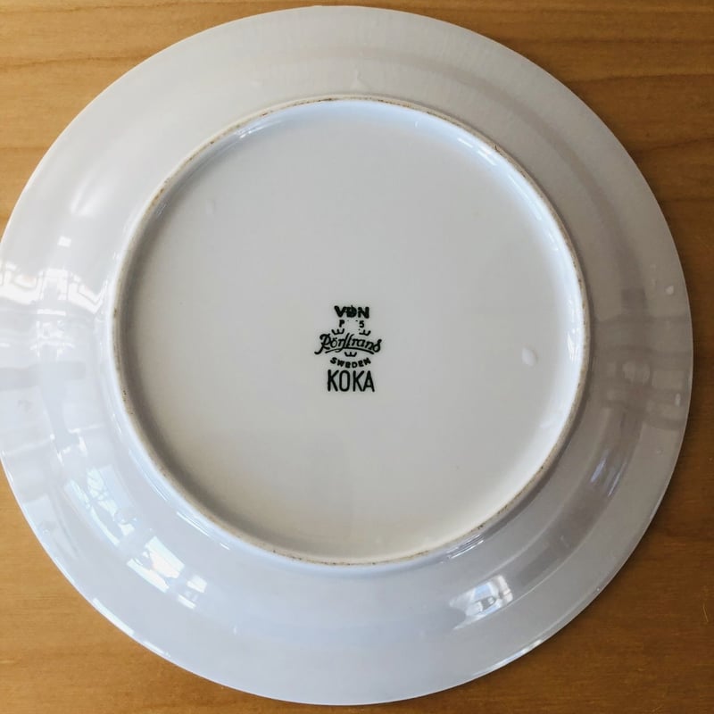 Rorstrand「KOKA」19cm プレート 6枚セット ロールストランド