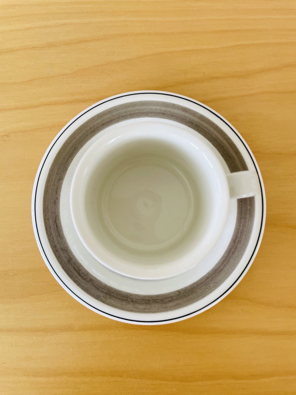 超希少】ARABIA クロッカス グレーリム 食器セット カップ