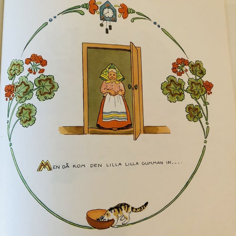 1973年希少！スウェーデンのエルサ・ベスコフの絵本北欧ヴィンテージ