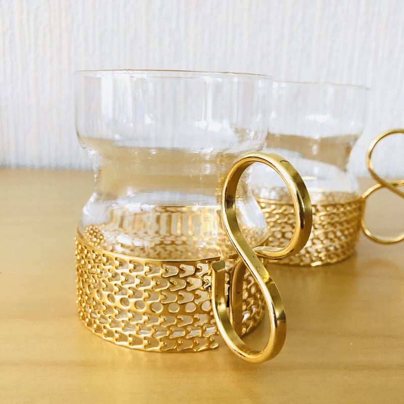iittala/イッタラ/Tsaikka/ツアイカ/グラスセット/Gold/クリアx 