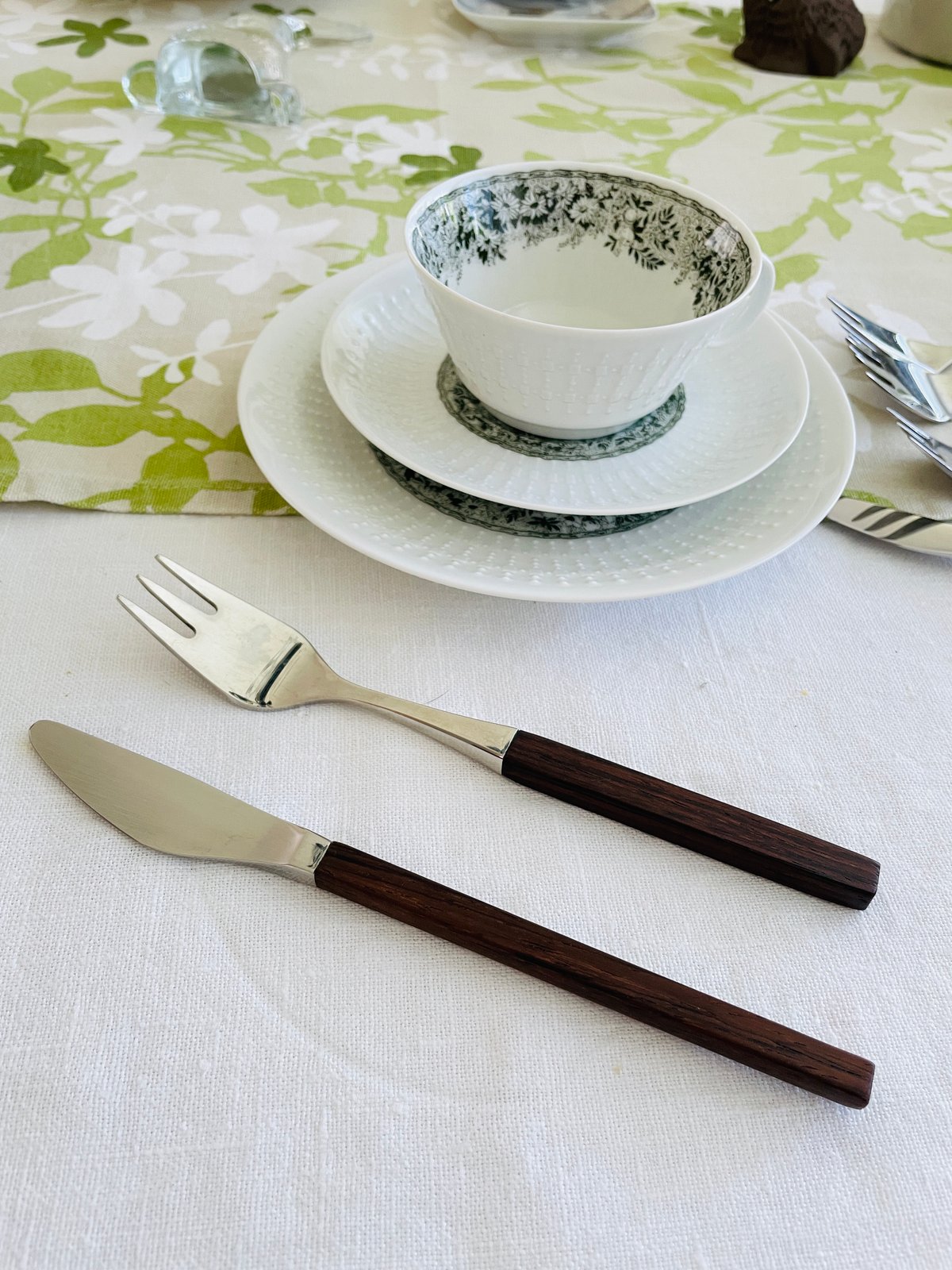 ローズウッドハンドルのカトラリー/Dansk Knivfabrik-Lundtofte ローズウッドハンドルのカトラリー/Dansk Knivfabrik-Lundtofte