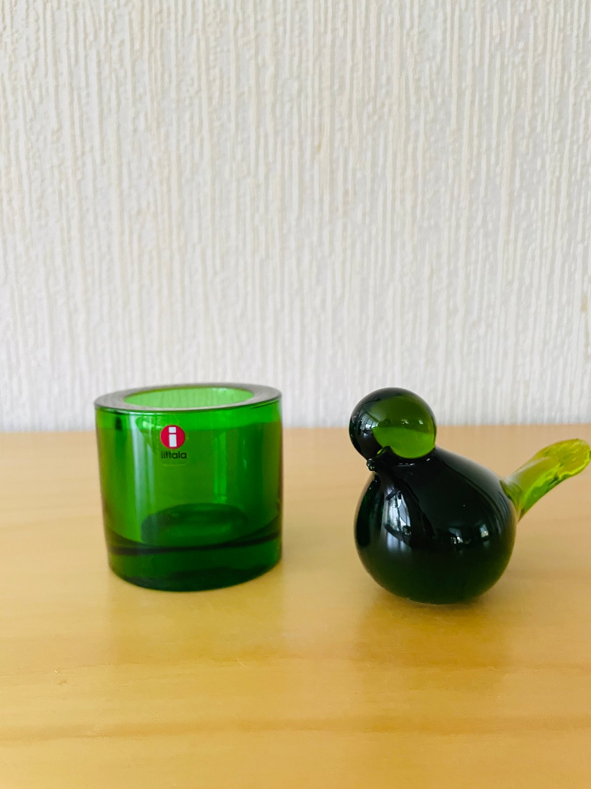 iittala/イッタラ/Kivi/キビ/キャンドルホルダー/グリーン | Wasurenagusa