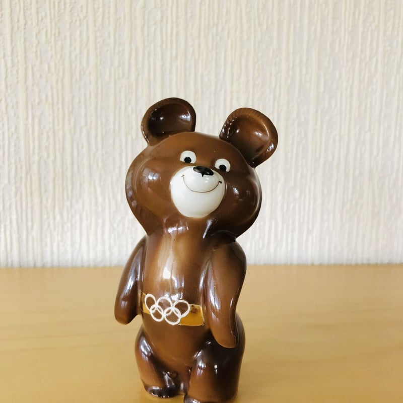 子グマのミーシャのフイギュア/陶器/15cm | Wasurenagusa 子グマのミーシャのフイギュア/陶器/15cm | Wasurenagusa