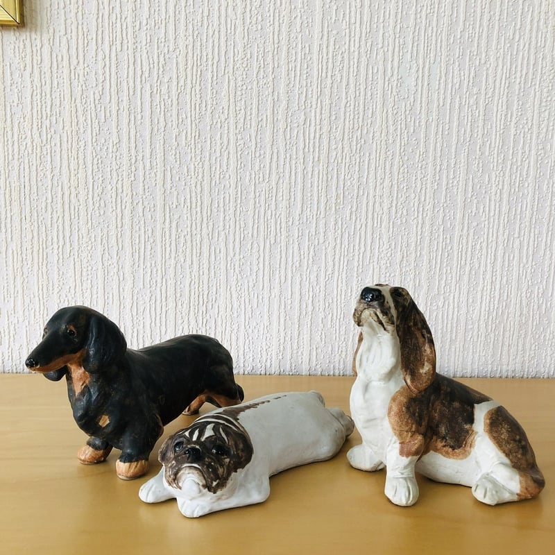 ジィガンドフタ（Jie Gantofta）犬の親子　4体セット ジィガンドフタ（Jie Gantofta）犬の親子 4体セット - メルカリ