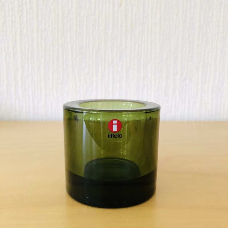 イッタラ キビ キャンドルホルダー フォレストグリーン [iittala