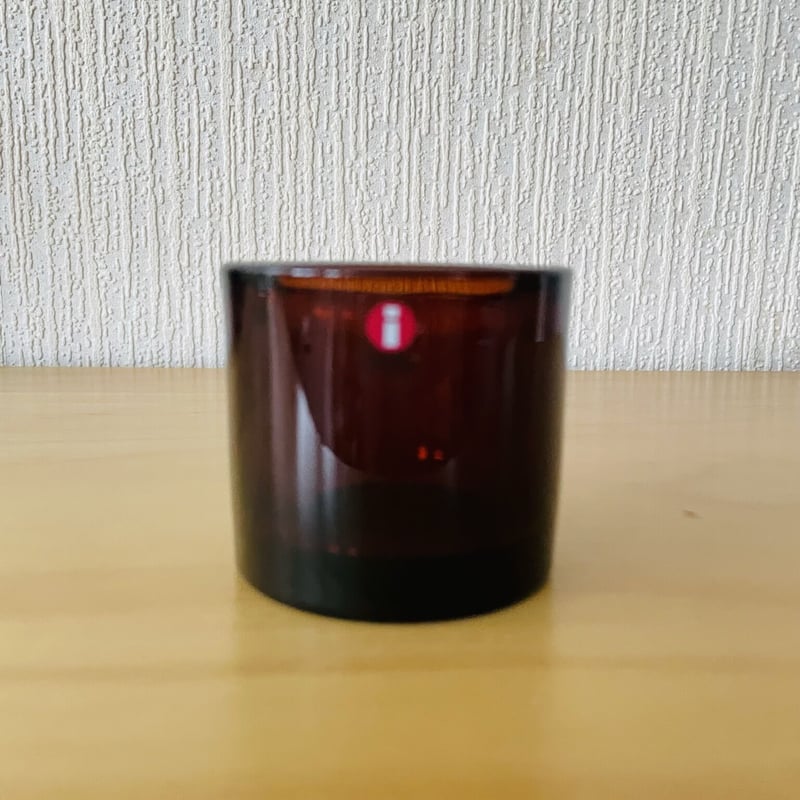Iittala/イッタラ/Kivi/キビ/キャンドルホルダー/濃いブラウン Iittala/イッタラ/Kivi/キビ/キャンドルホルダー/濃いブラウン