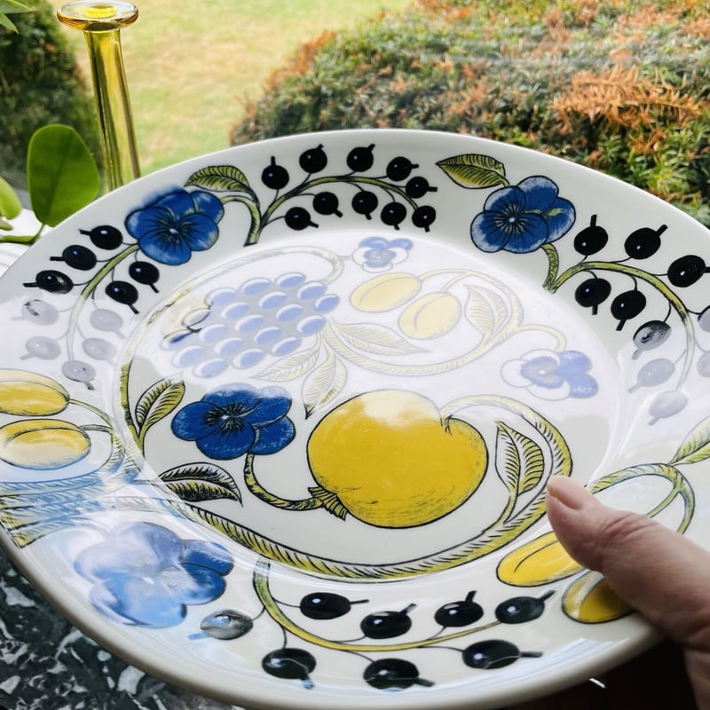 アラビア パラティッシ オーバル 2色セット アラビア ブラック