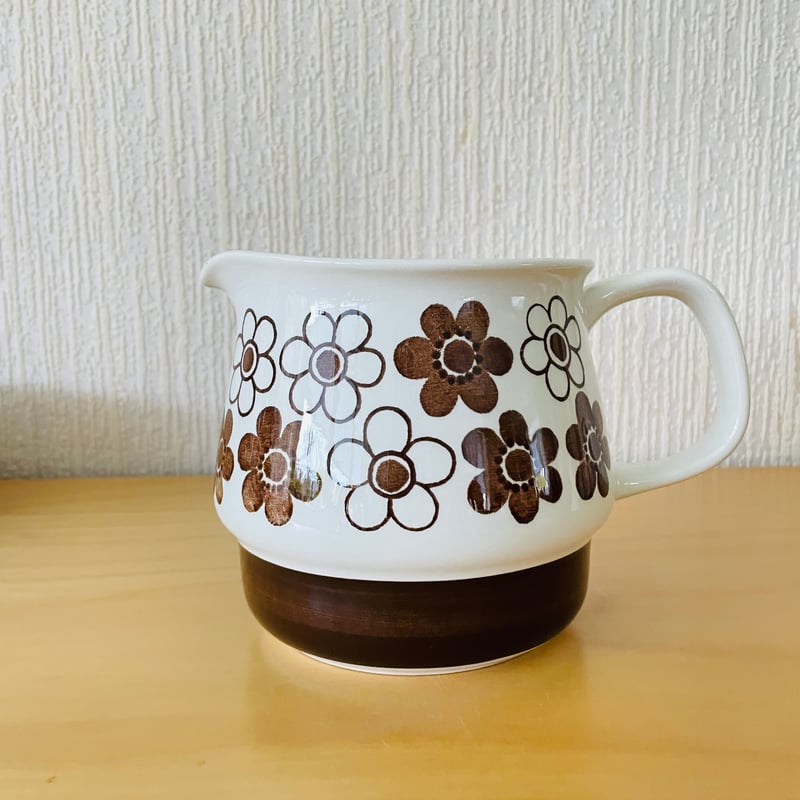 Rörstrand/ロールストランド/Anemon/アネモン/ピッチャー(大)/ブラウン  