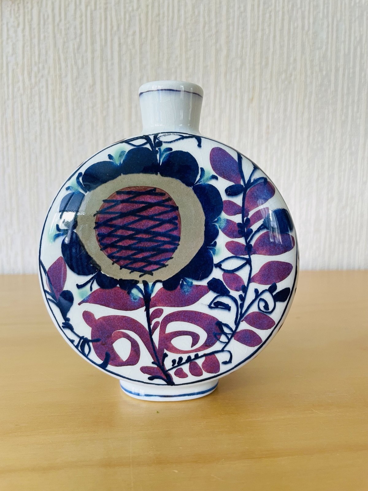 ロイヤルコペンハーゲンKari Christen 蓋付きフラワーベース