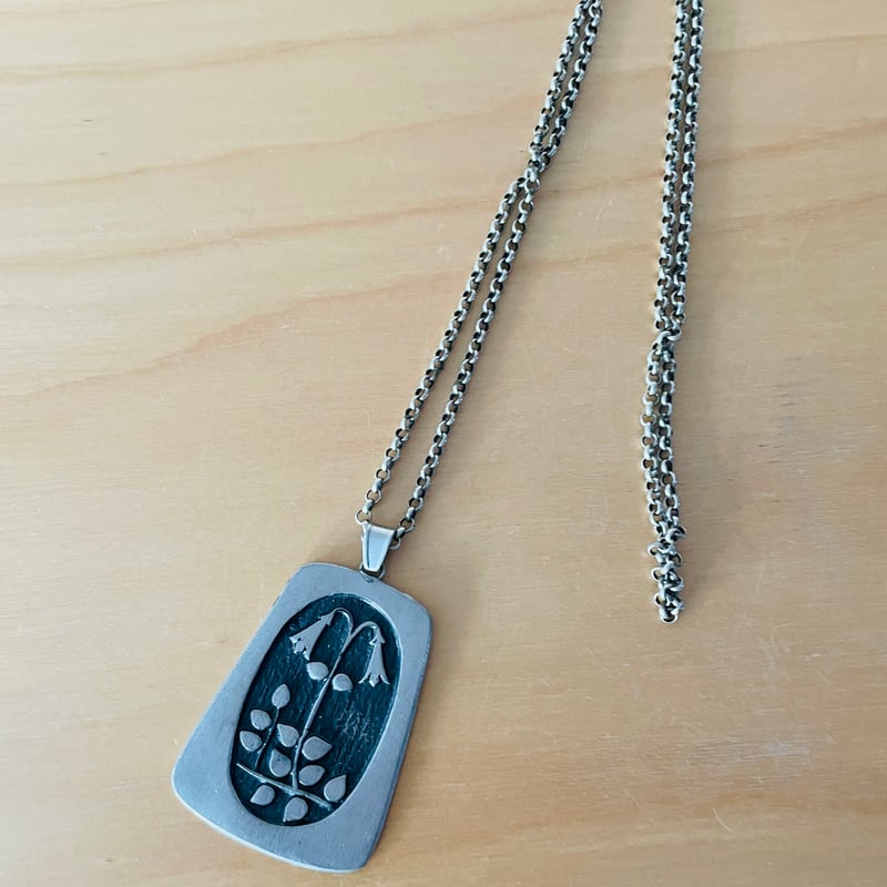 北欧ヴィンテージアクセサリー/Svensk Tenn/ピューター製 北欧ヴィンテージアクセサリー/Svensk Tenn/ピューター製