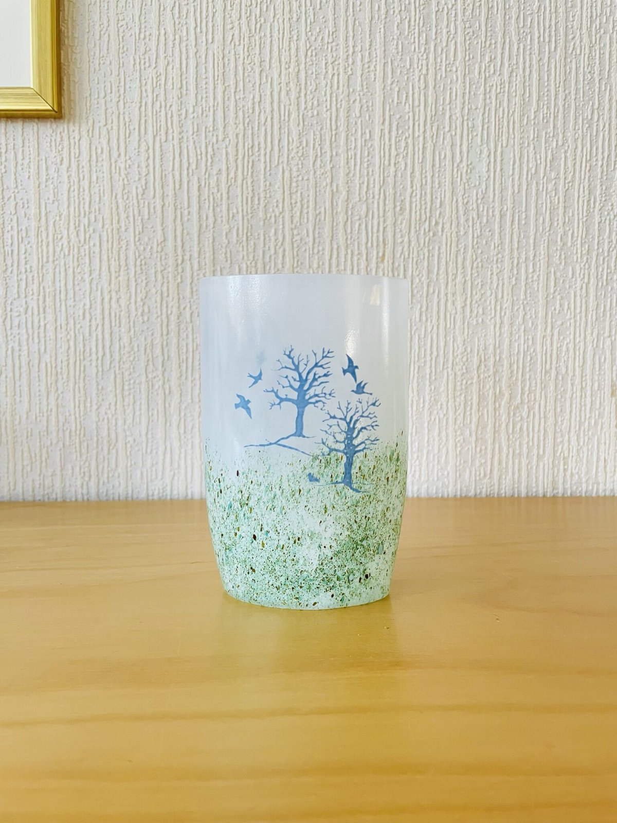 3-1193 島津斉磯彬竈 島津薩摩切子 色被せガラス