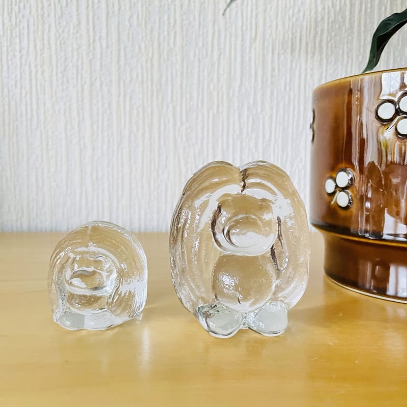 高評価なギフト Bergdala Glasbruk/バーイダーラガラス工房/ハンドメイドガラス 置物