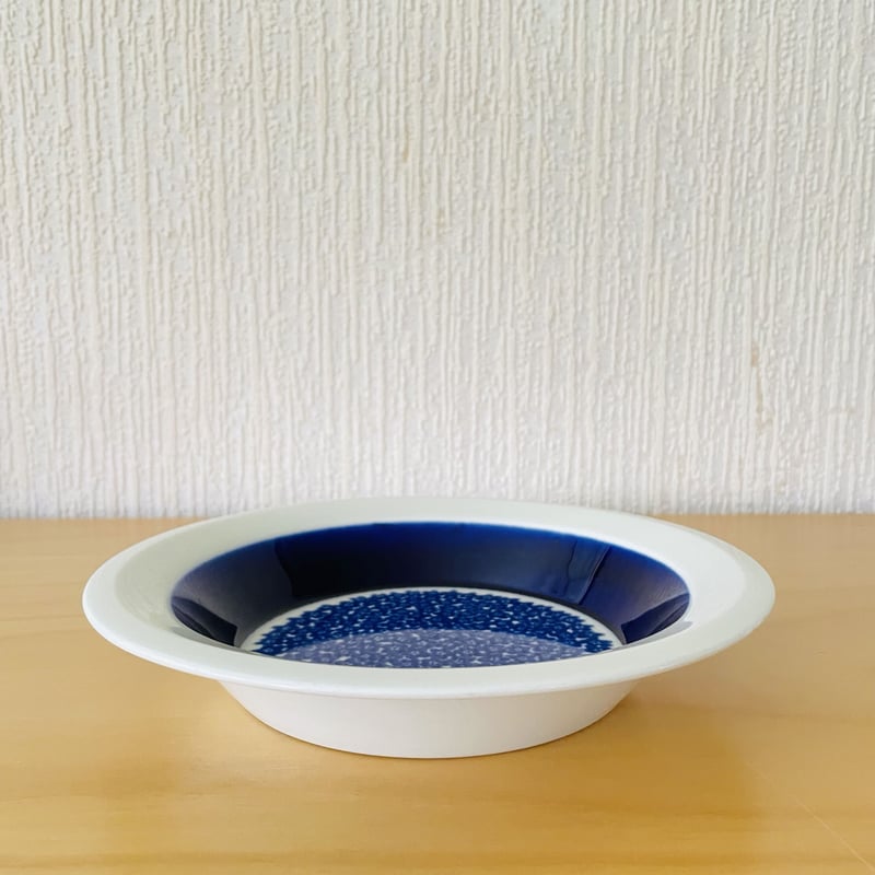 アラビア ファエンツァ(ブルー）スーププレート ARABIA / Faenza アラビア ファエンツァ faenzaスーププレート 深皿 アラビア