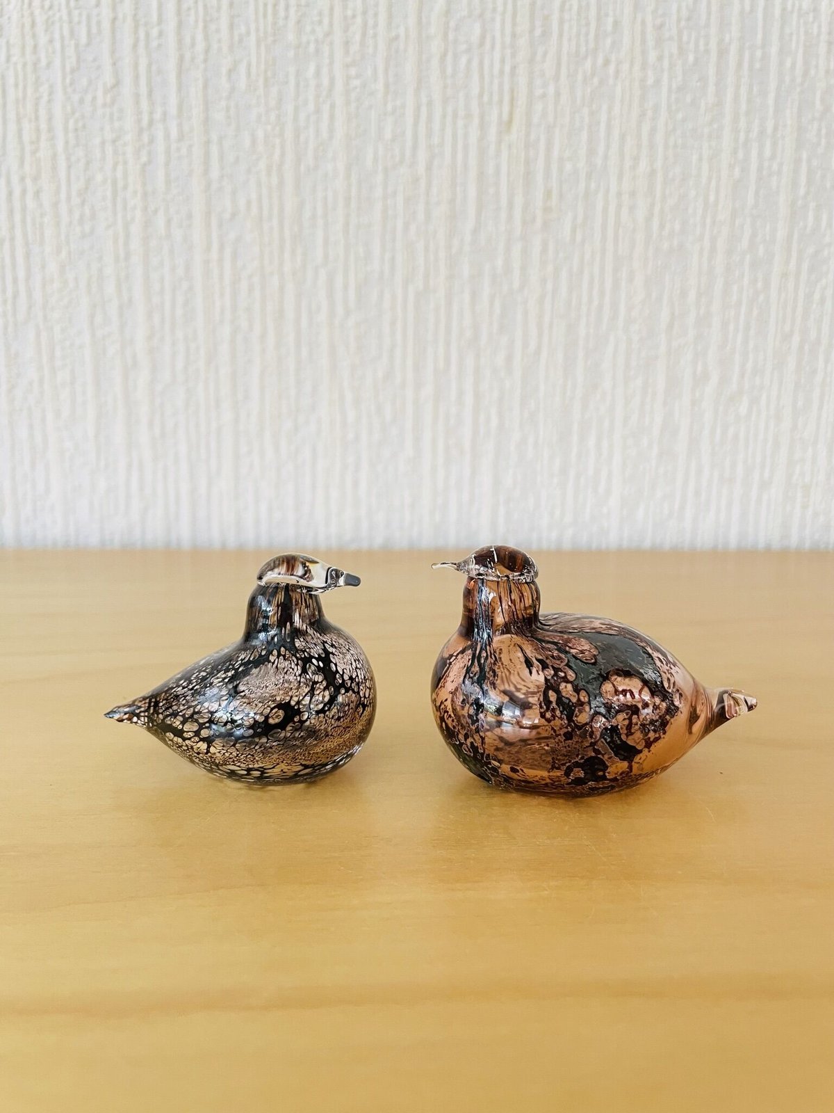 半額】 水鳥、スエーデンコスタボーダのガラス美術工芸品 工芸品 - www