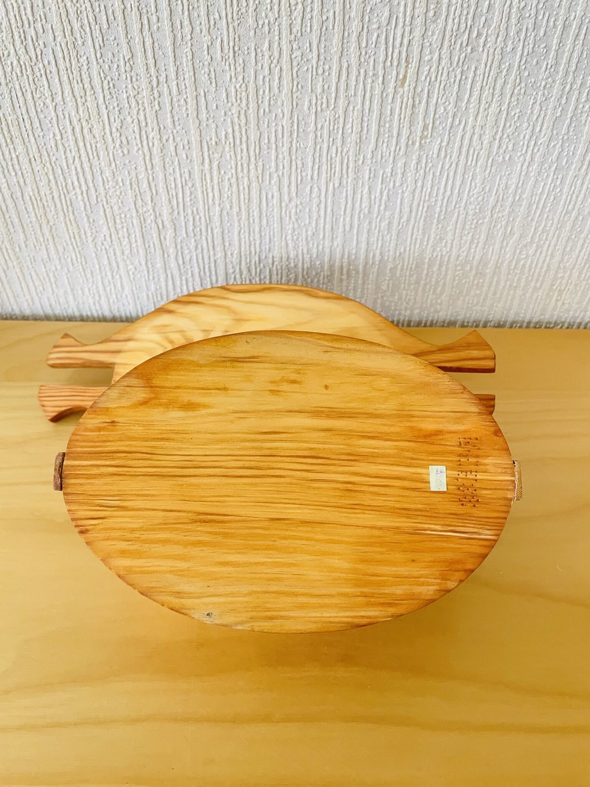 北欧伝統手工芸品/ヴィンテージ/Svepask/蓋つき木箱/鍵付き 北欧伝統手工芸品/ヴィンテージ/Svepask/蓋つき木箱/鍵付き