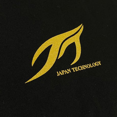 JT-shirt / Black（Gold logo）