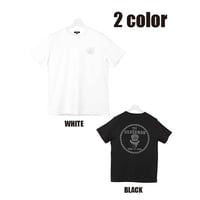 メンズTシャツ  スカルプリント サークルTシャツ  jilverman ジルバーマンメンズラウンドネック メンズUネック メンズブランドTシャツ j-t-4