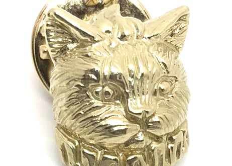 SOLID DESIGN SDr-227 【立体ピンズ】猫シリーズ 猫顔ピンズ