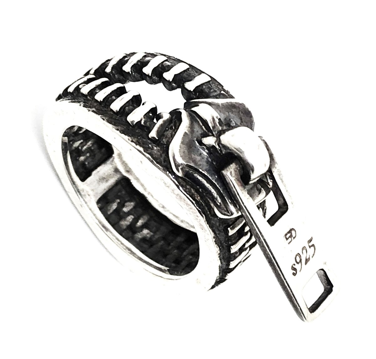 【2024年製 新品】 DESIGN SOLID SD-192 DESIGN® SOLID | ファスナーシルバーリング アクセサリー