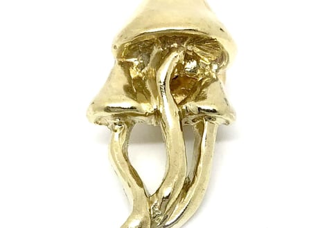 SOLID DESIGN SDr-249 【立体ピンズ】 キノコ図鑑シリーズ Mushroom Pins 『アカチシオタケ』