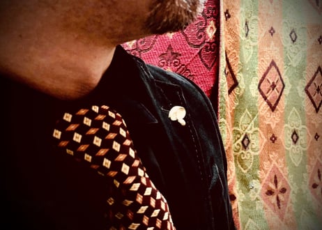 SOLID DESIGN SDr-243 【立体ピンズ】 キノコ図鑑シリーズ Mushroom Pins 『テングダケ』