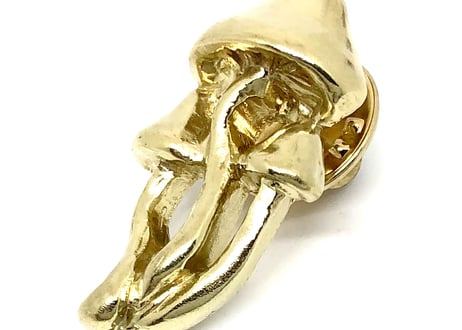SOLID DESIGN SDr-249 【立体ピンズ】 キノコ図鑑シリーズ Mushroom Pins 『アカチシオタケ』