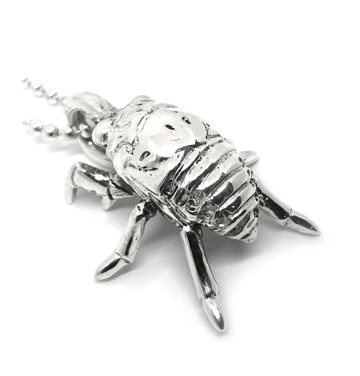 SOLID DESIGN SD-386 セミの抜け殻シルバーペンダント | SOLID DES