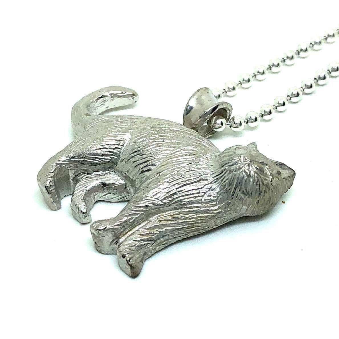 ♦猫 彫金 ベビースプーン レア物 縁起物 銀製 銀SILVER 珍物 骨董品 ♢猫 彫金 ベビースプーン レア物 縁起物 銀製 銀SILVER 珍物 骨董品