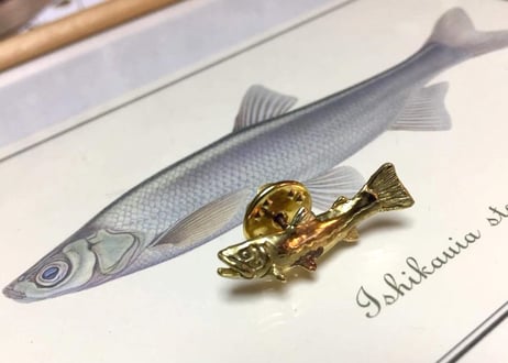 SOLID DESIGN  SDr-166 【立体ピンズ】 魚ピンズ