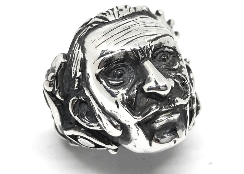 SOLID DESIGN SD-506 偉人シリーズ サルバドール・ダリ シルバー