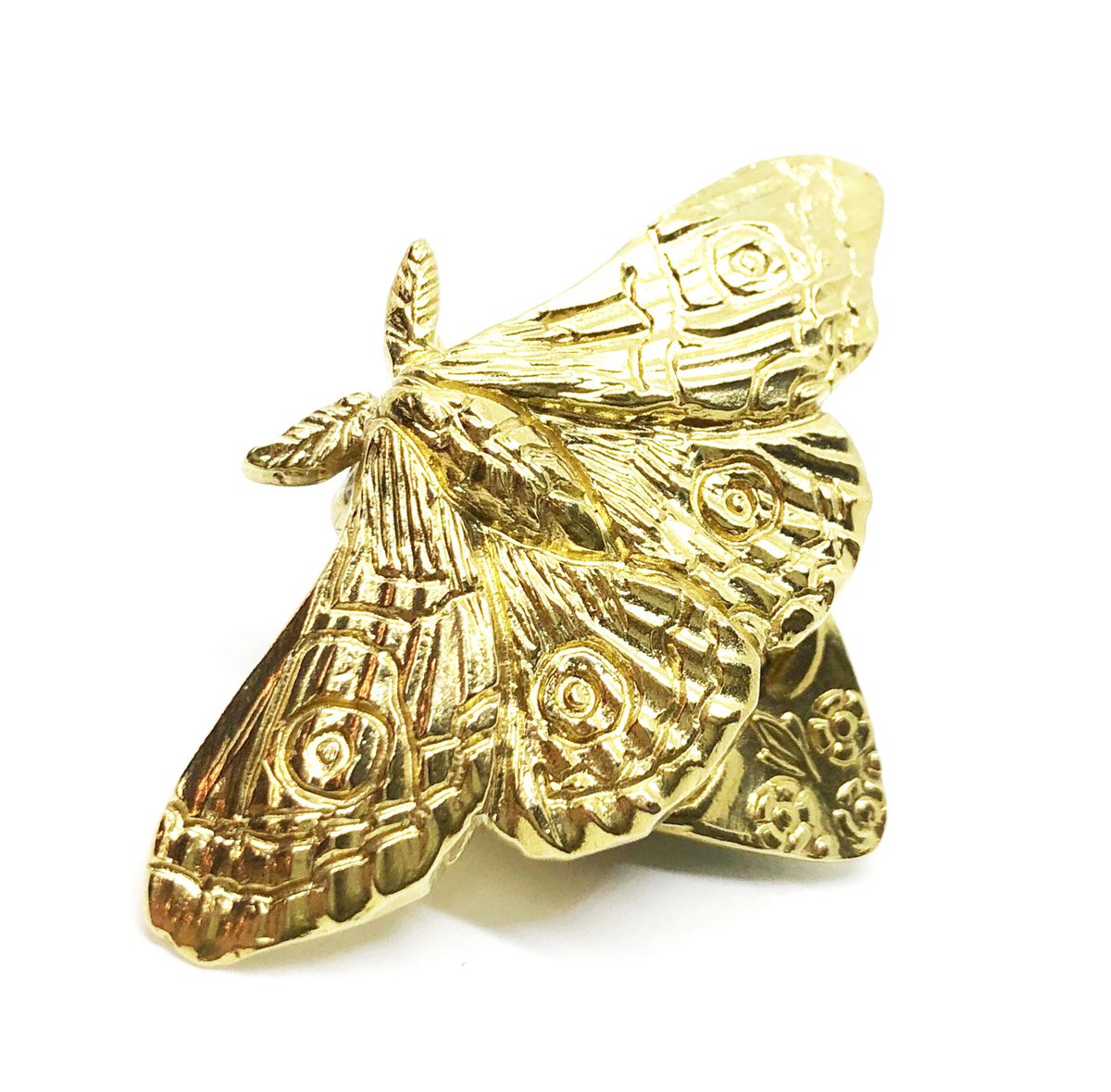 SOLID DESIGN SDr-272 生き物図鑑 蛾シリーズ 【ヤママユガクリップ