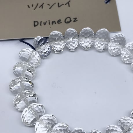 Light of Ashtar　ディバインクォーツブレスレット　”ツインレイ”