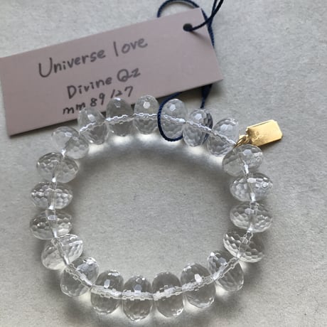 Light of Ashtar　ディバインクォーツブレスレット　”Universal Love”