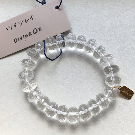 Light of Ashtar　ディバインクォーツブレスレット　”ツインレイ”