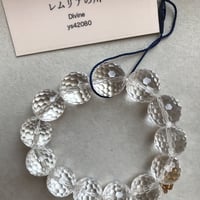 Light of Ashtar　ディバインクォーツブレスレット　”レムリアの川”