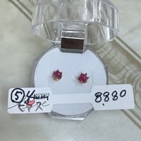 スタールビー宇咲愛作成ピアス　⑤