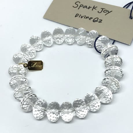 Light of Ashtar　ディバインクォーツブレスレット　”Spark Joy”