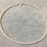 淡水真珠ネックレス  White/WG