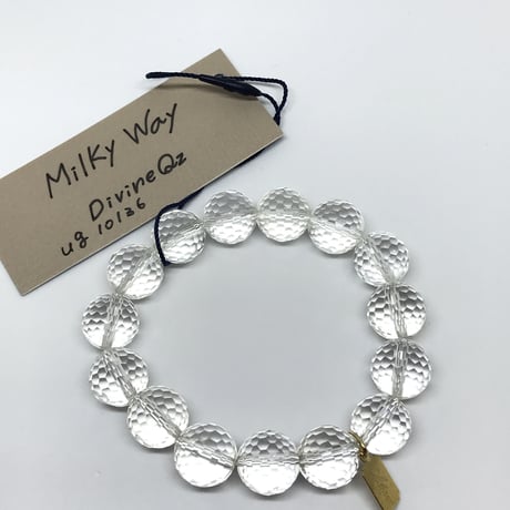 Light of Ashtar　ディバインクォーツブレスレット　”Milky Way”