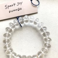 Light of Ashtar　ディバインクォーツブレスレット　”Spark Joy”