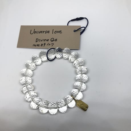 Light of Ashtar　ディバインクォーツブレスレット　”Universal Love”