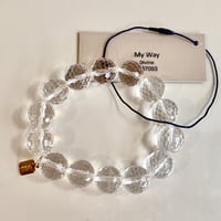 Light of Ashtar　ディバインクォーツブレスレット　”Mｙ　Ｗａｙ”