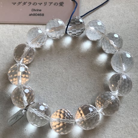 Light of Ashtar　ディバインクォーツブレスレット　”マグダラのマリアの愛”