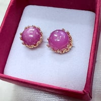 スタールビー宇咲愛作成ピアス ⑩8mm